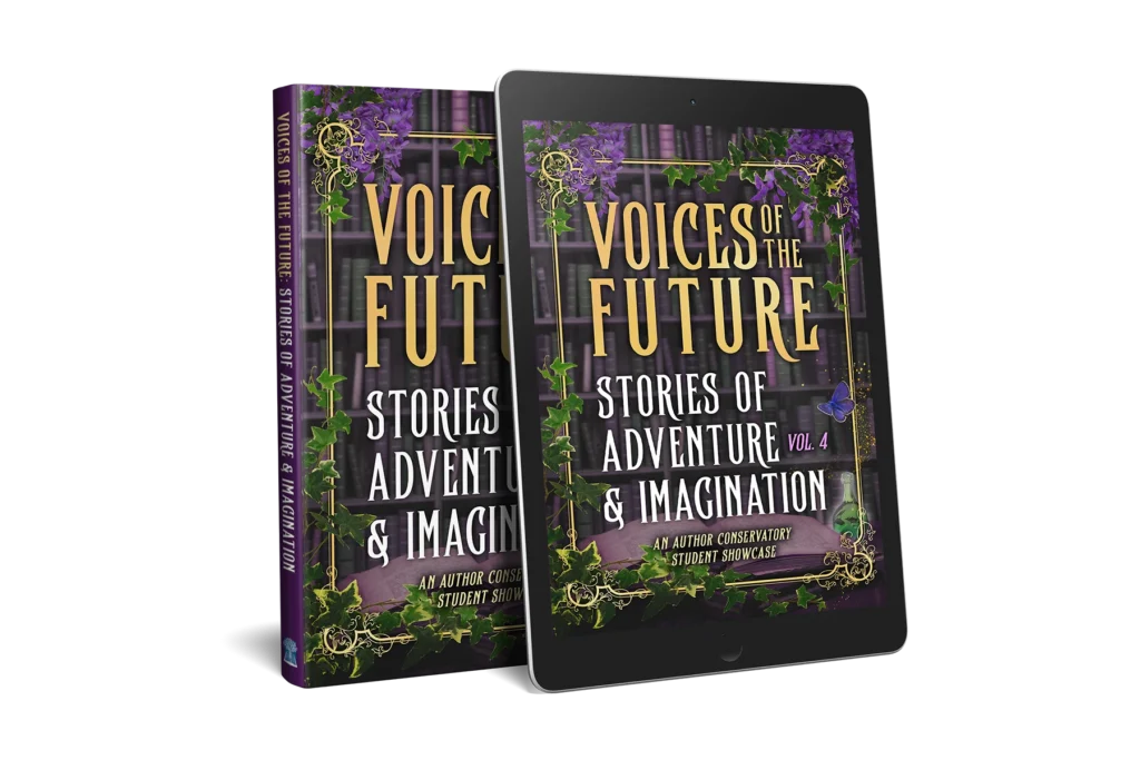 book cover of Voices of the Future volume 4: Stories of Adventure & Imagination
